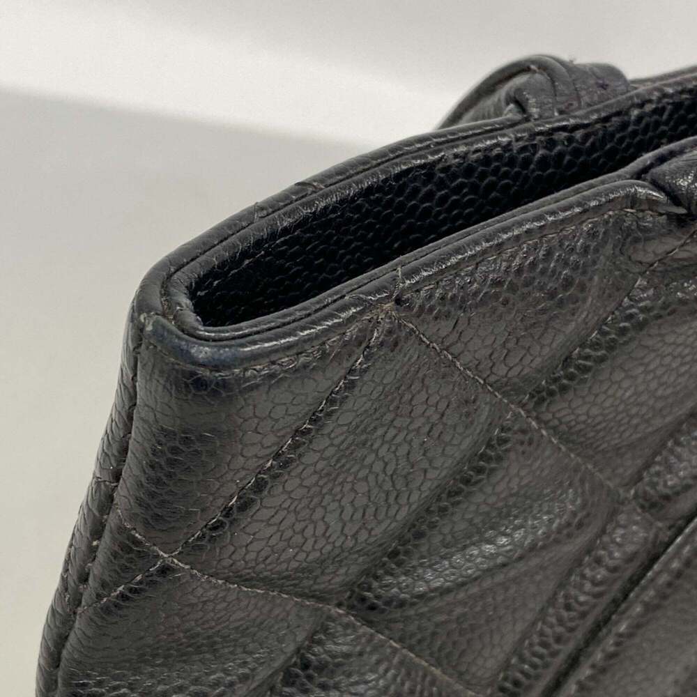 CHANEL Black Caviar Leather Reissue Tote Bag - Picture 8 of 10